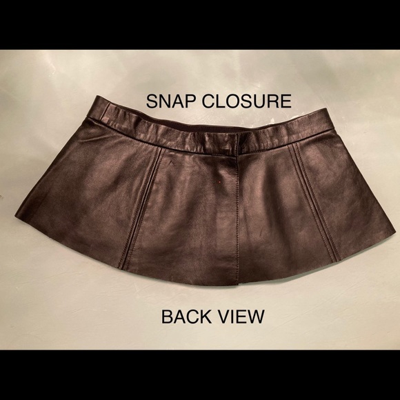 PEPLUM LEATHER BELT - Picture 2 of 4